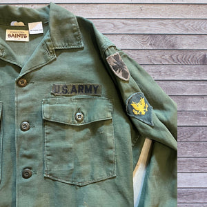 "Wolfie" 1960's Vintage Army Utility Jacket