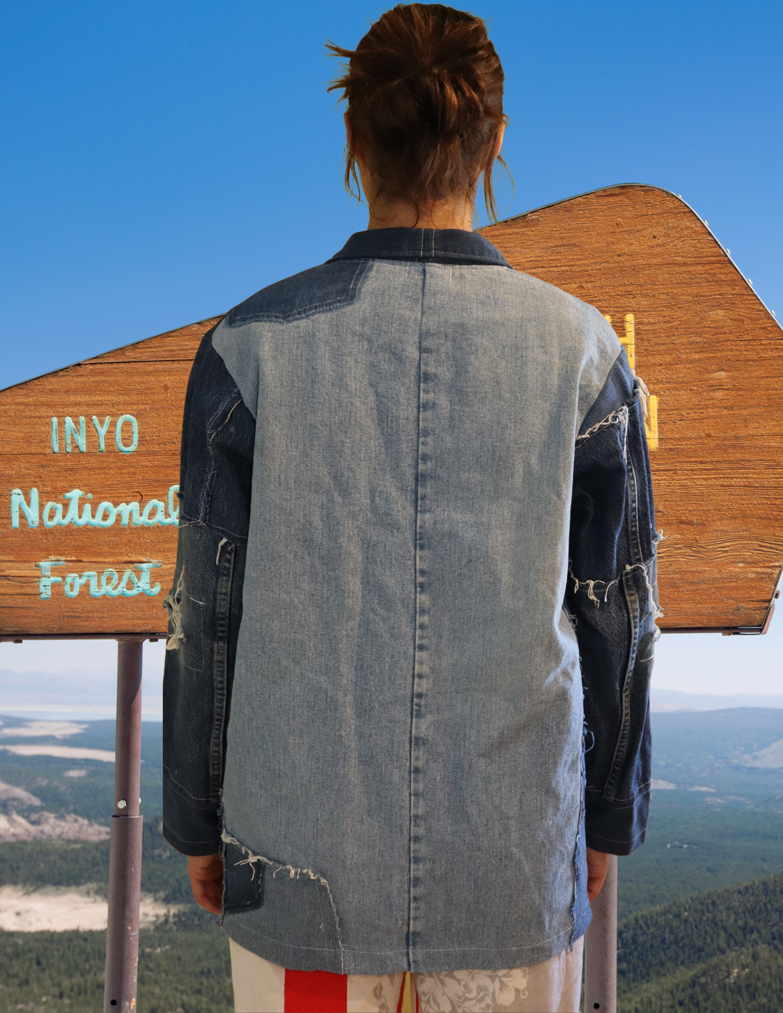 Reclaimed Denim Chore Jacket