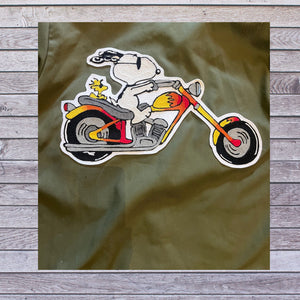 "Easy Rider Snoopy" Vintage Army Utility Jacket
