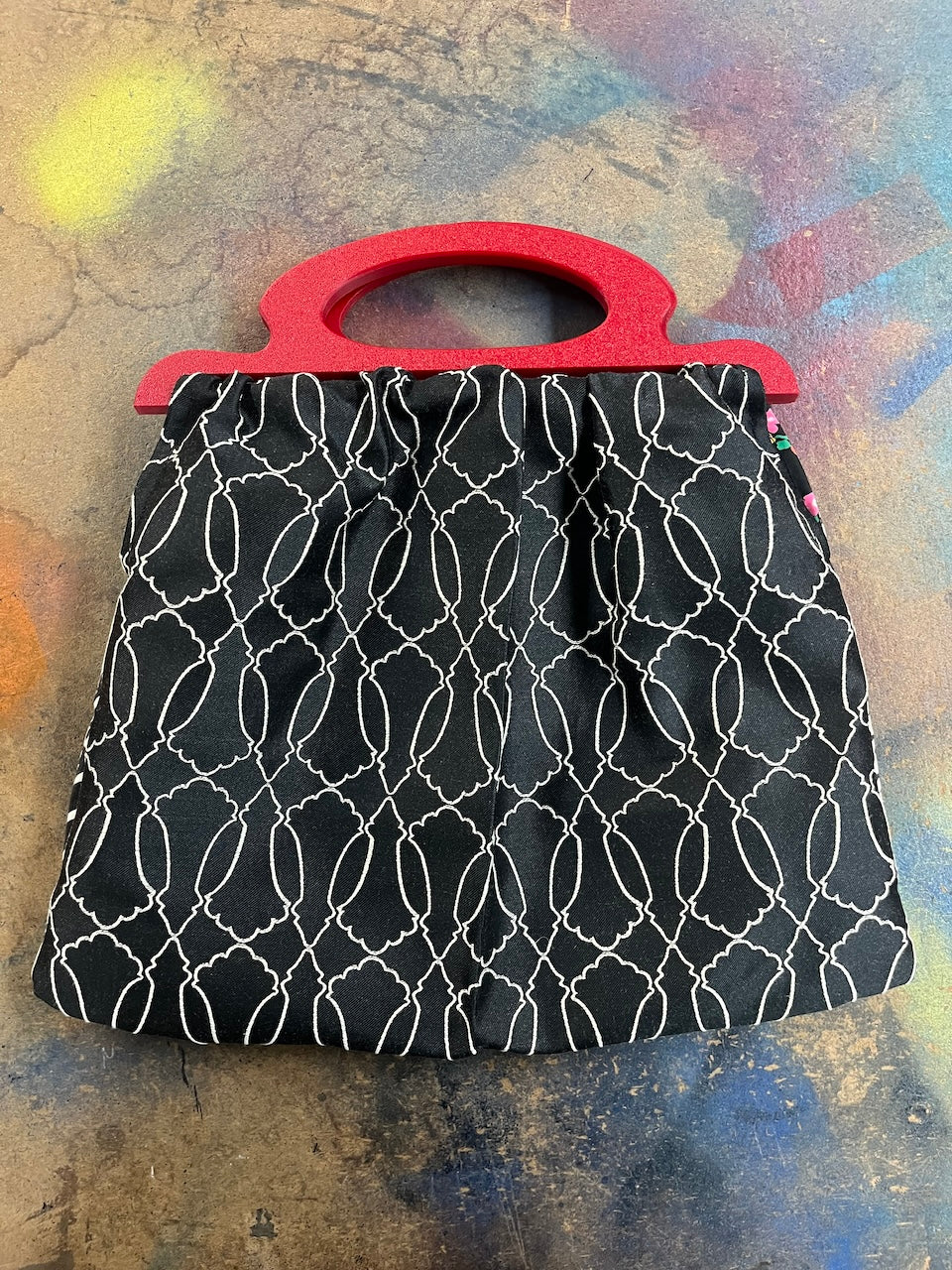 "Let Love Rule" one of a kind handmade purse