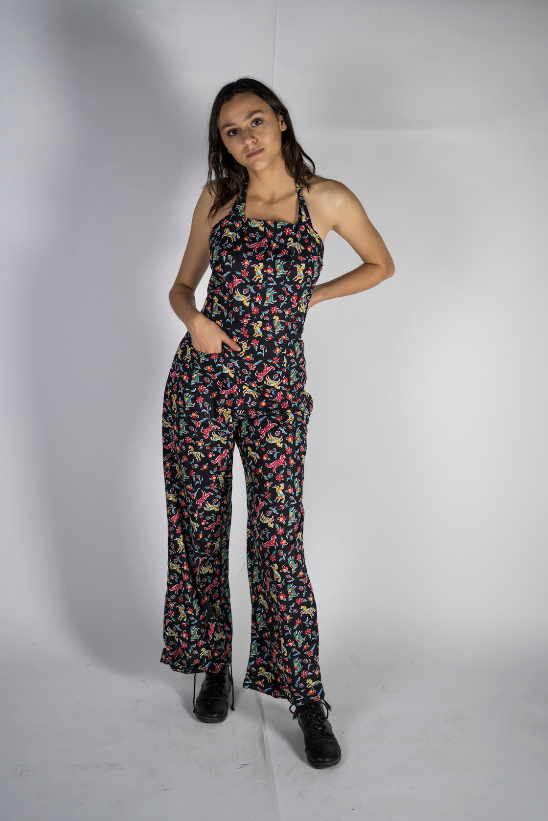 "Jolene" Halter Overalls