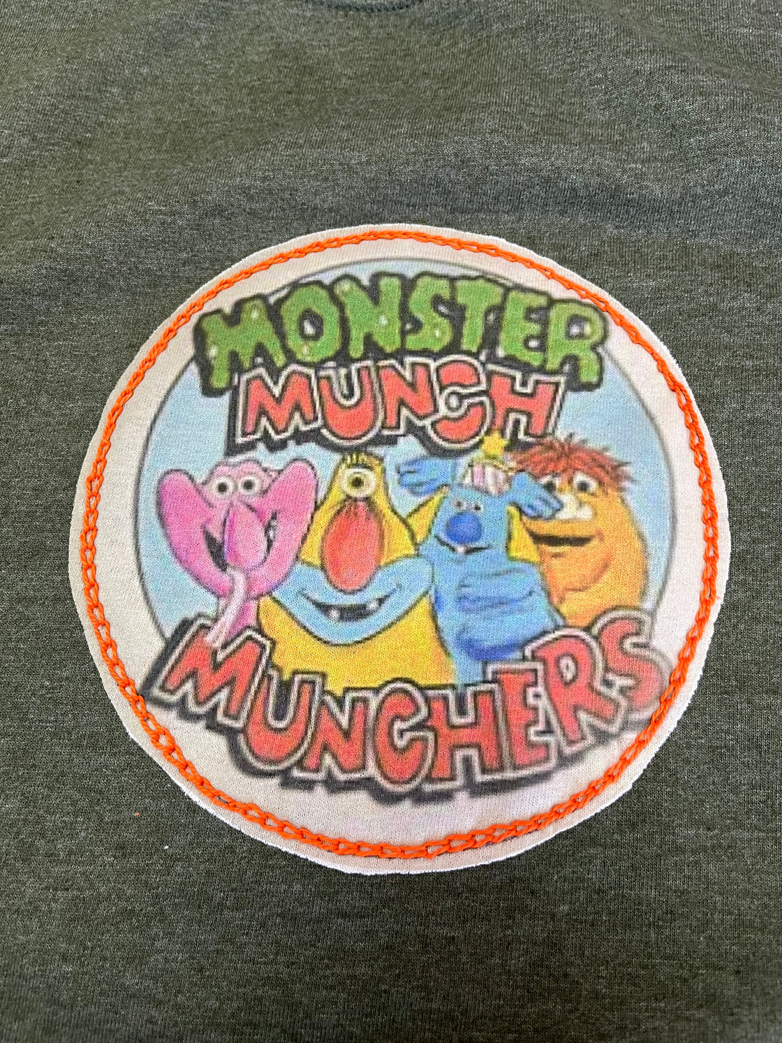 "Monster Munch Munchers" one of a kind sweatshirt