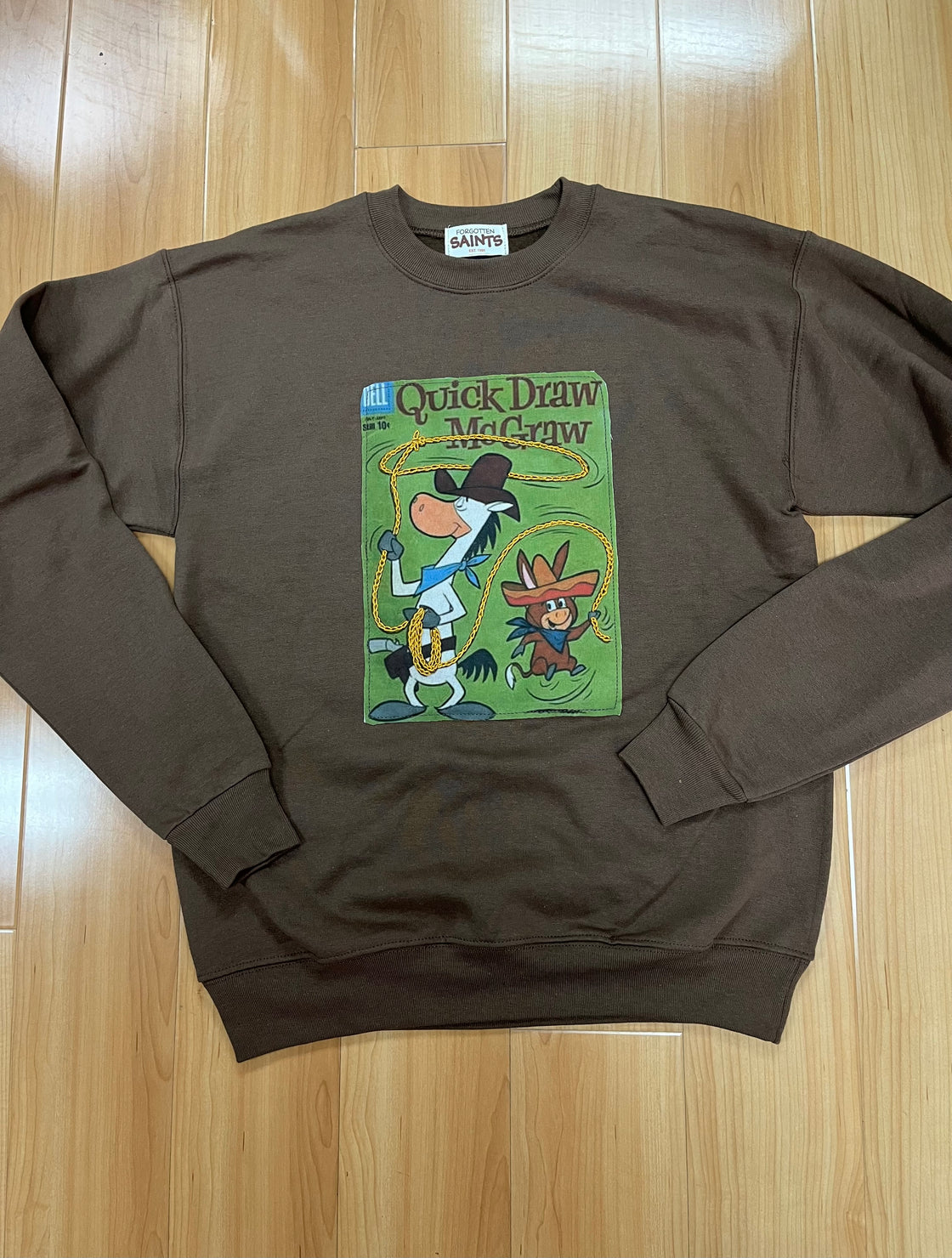 One of a kind Quick Draw McGraw Crewneck sweatshirt