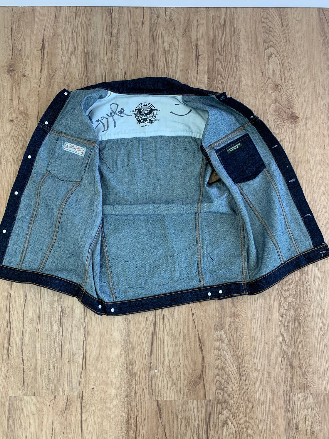 # Sailor Jerry x Iggy Pop Signed Limited Edition Collaboration Denim Vest