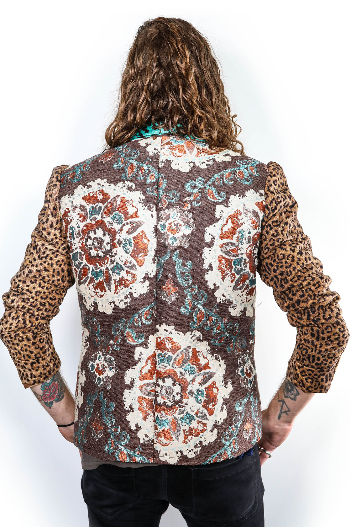 Forgotten Saints LA "Dandy in the Underworld" Mens One of a Kind Stage Blazer